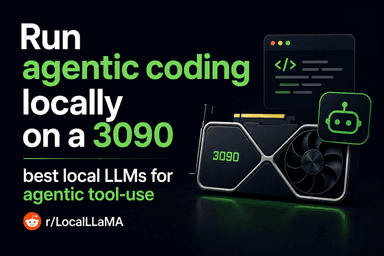 Local LLM agentic coding spikes on r/LocalLLaMA: RTX 3090 field data meets April 2026 picks
