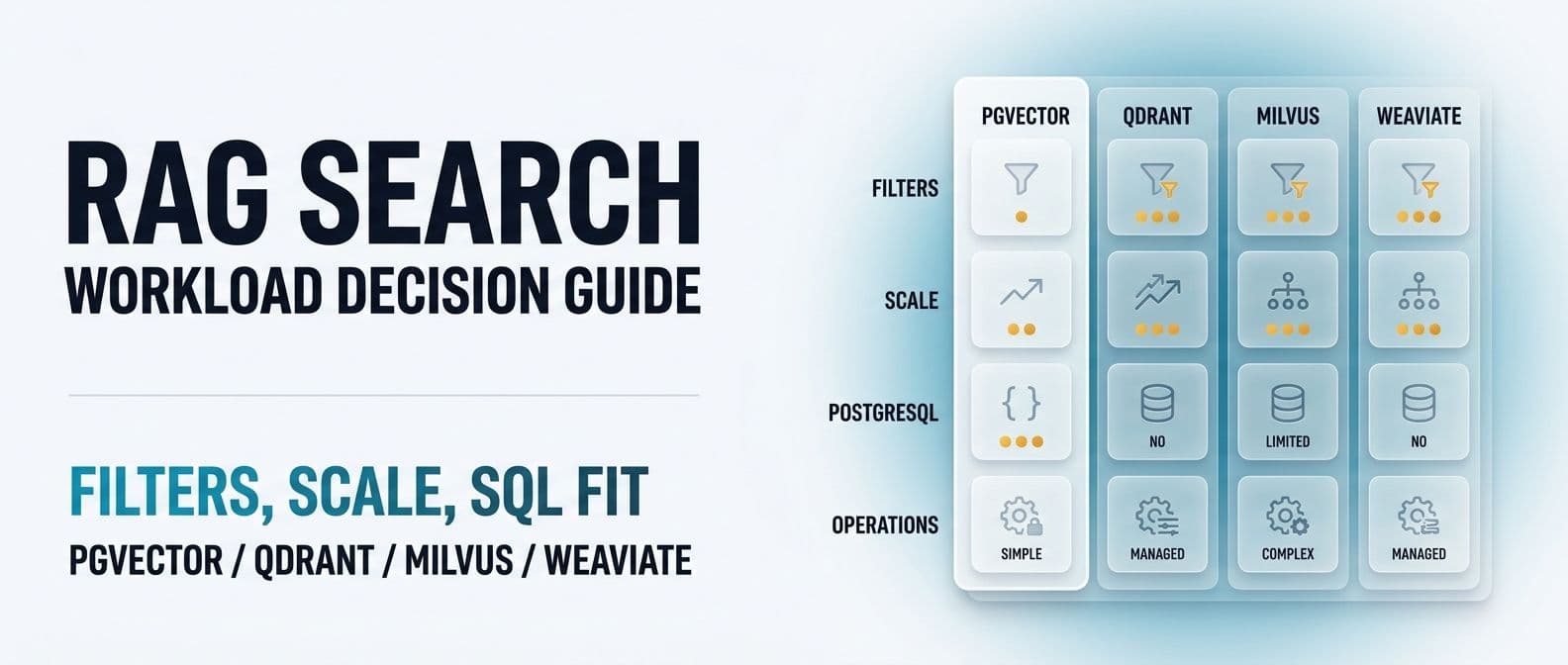Open Source Vector Databases: A Practical Choice Guide for Qdrant, Milvus, Weaviate, and pgvector