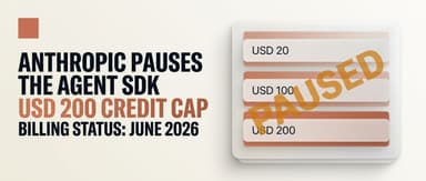 Claude Agent SDK Credit: Anthropic Pauses the $200 Cap