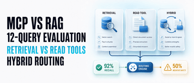 MCP vs RAG: A 12-Query Test of Retrieval and Tools
