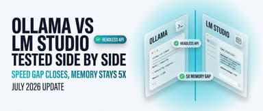 Ollama vs LM Studio: Speed, Headless Server, Which to Run