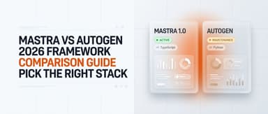 Mastra vs AutoGen 2026: which to pick in maintenance mode
