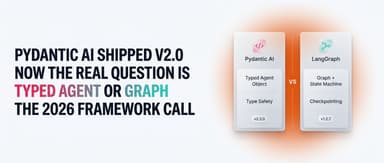 Pydantic AI vs LangGraph: Which Agent Framework Wins in 2026